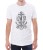 Biały T-shirt męski dla marynarza