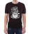 Czarny T-shirt męski z sową
