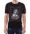 Czarny T-shirt męski z ponadczasową pięknością