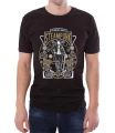 Czarny męski T-shirt Steampunkowe dziedzictwo