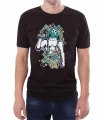Czarny T-shirt męski z Thorem trzymającym młot