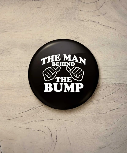 Button bump - śr. 58 mm, czarny