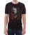 Czarny T-shirt męski zły wilk
