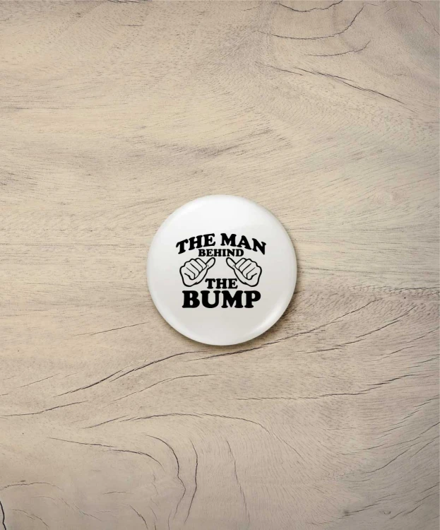 Button bump - śr. 38 mm, czarny