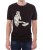 Czarny męski T-shirt muzyczny steampunk