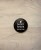 Button daddy shark - śr. 38 mm, czarny
