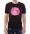 Czarny T-shirt męski z napisem "powiedziałem NIE" po angielsku.