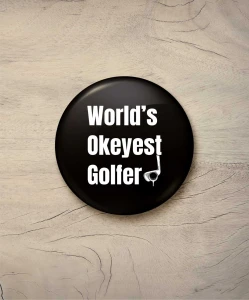 Button world's okeyest golfer