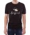 Czarny męski T-shirt z jednorożcem