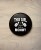 Button to be a mommy - śr. 58 mm, czarny