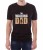Czarny T-shirt dla kochanego taty, który uwielbia spędzać czas ze swoimi maluchami.