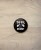 Button to be a mommy - śr. 38 mm, czarny