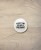 Button wife is pregnant - śr. 38 mm, biały