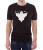 Czarny T-shirt męski z nietoperzem