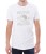 Biały T-shirt męski live to race