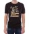 Czarny T-shirt dla mężczyzny, z nadrukiem skutera