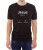 Czarny męski T-shirt z napisem Jezus dzwoni - odbierz - odrzuć