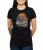 Czarny T-shirt dla niej z dynią djem na Halloween