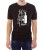 Czarny męski T-shirt Let's talk but first wine
