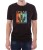 Czarny męski T-shirt dla wegetarian - życie zwierząt się liczy