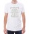 Biały męski T-shirt dla domorosłego mechnika