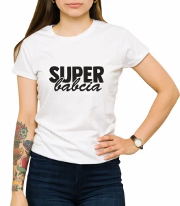Koszulka super babcia