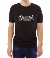 Czarna koszulka z napisem dziadek doskonały