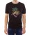 Czarny męski T-shirt z sercem i żyłami zmienionymi w gałęzie drzewa