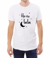 Biała męska koszulka ho no lulu