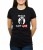Czarna damska koszulka peace not war