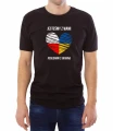 Czarna męska koszulka jesteśmy z wami