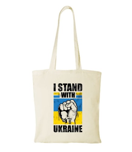Torba bawełniana wspieram Ukrainę