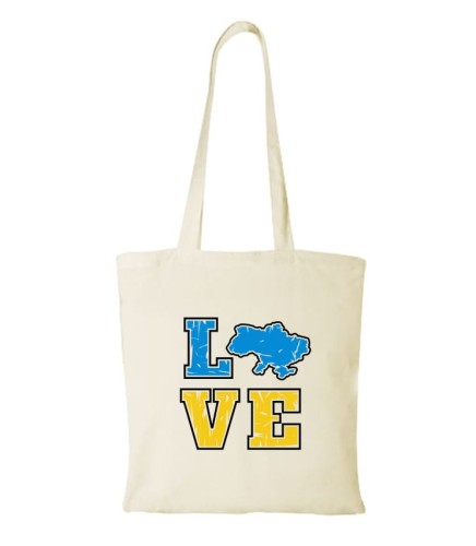 Torba bawełniana love Ukraine
