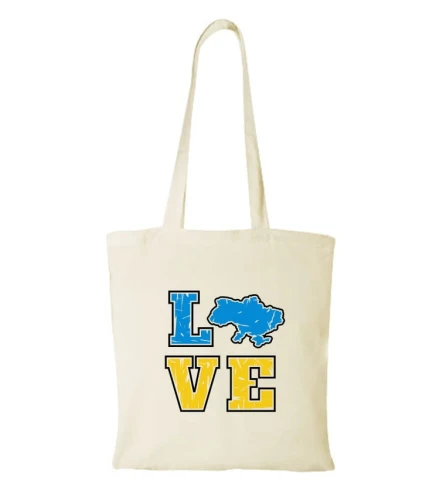 Torba bawełniana love Ukraine
