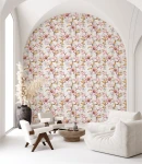 Tapeta magnolia malowana akwarelą