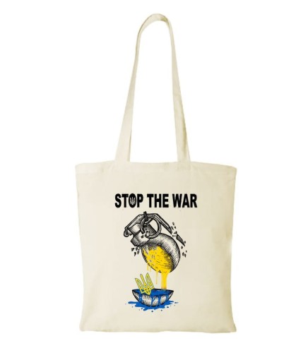 Torba bawełniana stop the war