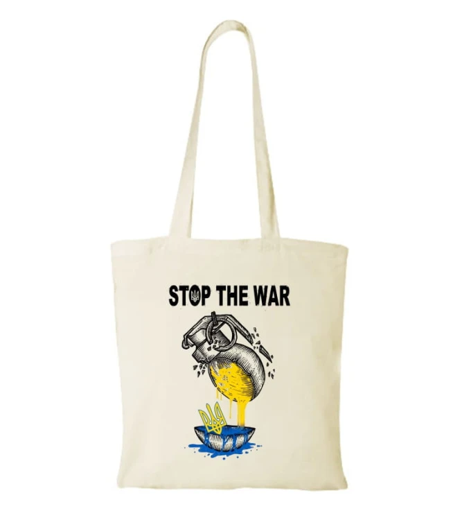 Torba bawełniana stop the war