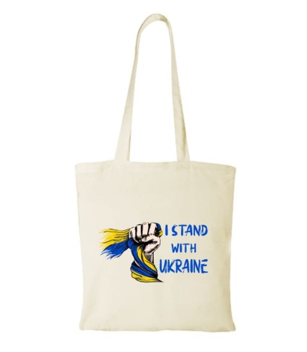 Torba bawełniana I stand with Ukraine