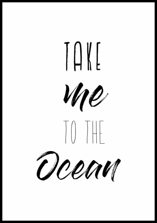 Grafika take me to the ocean