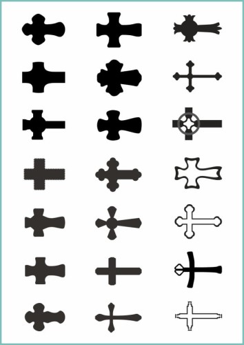 Tatuaże tymczasowe krzyże 015