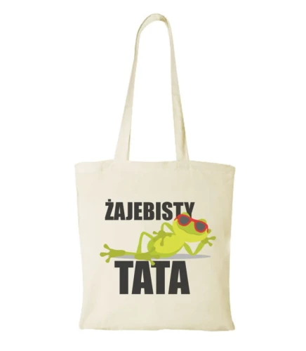 Torba bawełniana żajebisty tata