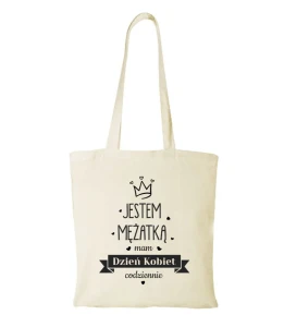 Torba bawełniana jestem mężatką