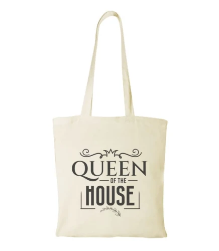 Torba bawełniana queen of the house