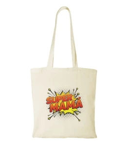 Torba bawełniana super mama 01