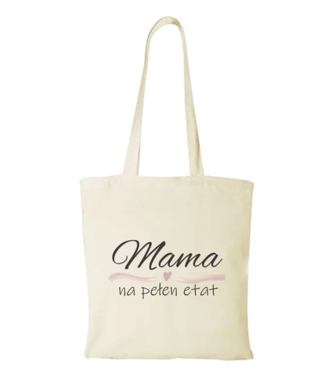 Torba bawełniana mama na pełen etat 02