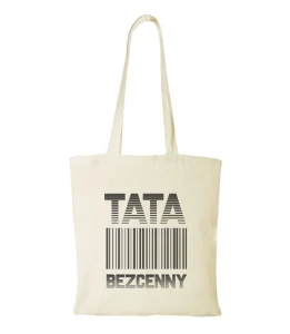 Torba bawełniana bezcenny tata