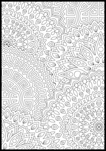 Kolorowanka mandala