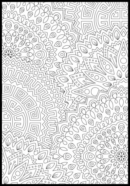 Kolorowanka mandala