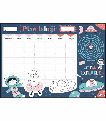 Plan lekcji kreatywne ufo
