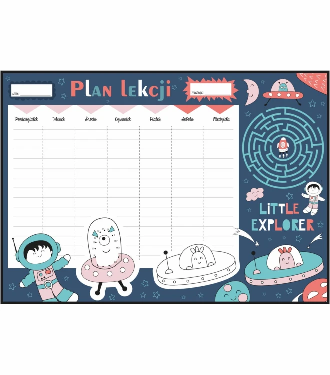 Plan lekcji kreatywne ufo